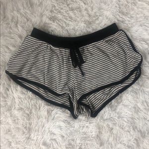 Lounge wear short shorts- ribbed